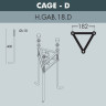 Садовый светильник Fumagalli R50.372.000.LXD6L