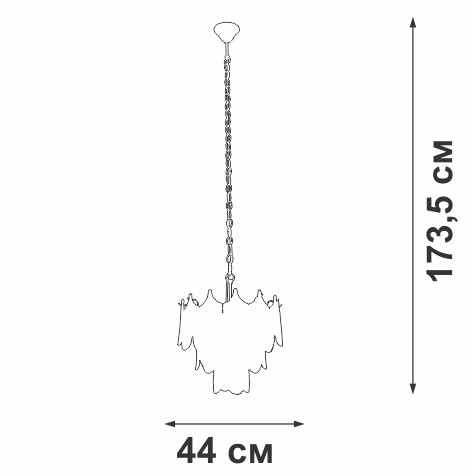 Подвесная люстра Vitaluce V58120-8/5