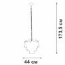 Подвесная люстра Vitaluce V58120-8/5