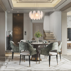 Подвесная люстра Arte Milano 4653.D450.H240.E14.5 Ni