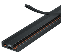 Ультратонкий накладной магнитный шинопровод iLedex Vision 4825-25/7-2000-BK