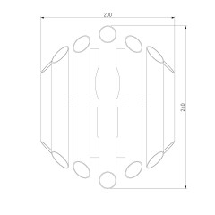Настенный светильник Bogates Castellie 362/1