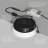 Точечный встраиваемый влагозащищенный светильник Denkirs Trim DK2452-WH