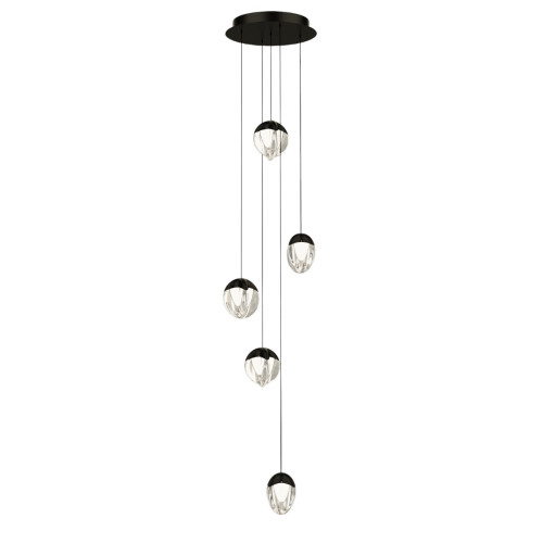 Подвесной светильник MD24001033-5A black/clear