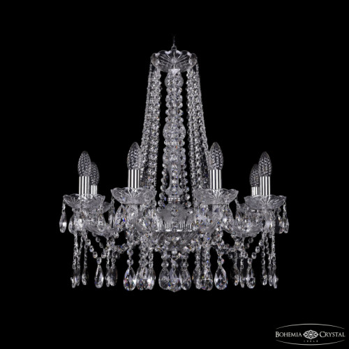 Подвесная люстра Bohemia Ivele Crystal 1413/8/200/h-61 Ni