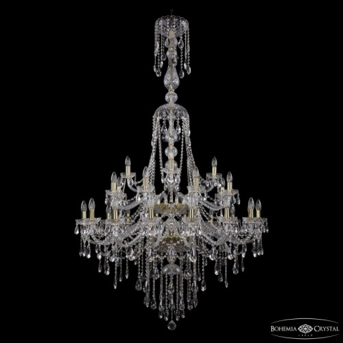 Подвесная люстра Bohemia Ivele Crystal 1415/16+8+4/400/XL-185/2d G