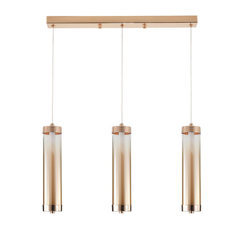 Подвесной светильник Indigo Rilucente 11061/3P Gold V000150L