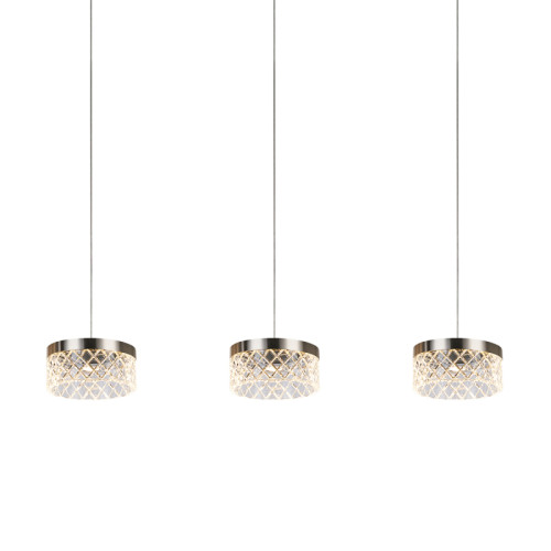 Подвесной светильник Delight Collection MD21020075 MD21020075-3B satin nickel