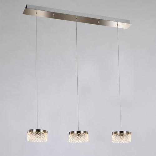 Подвесной светильник Delight Collection MD21020075 MD21020075-3B satin nickel