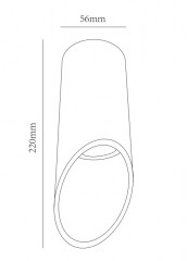 Потолочный светильник Arte Lamp Pilon A1622PL-1BK