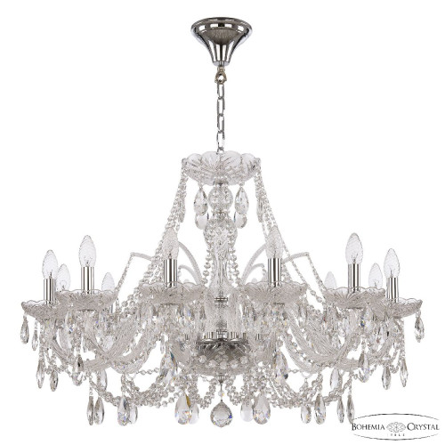 Подвесная люстра Bohemia Ivele Crystal 105/12/300 Ni