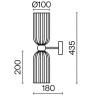 Бра Maytoni Antic MOD302WL-02GR