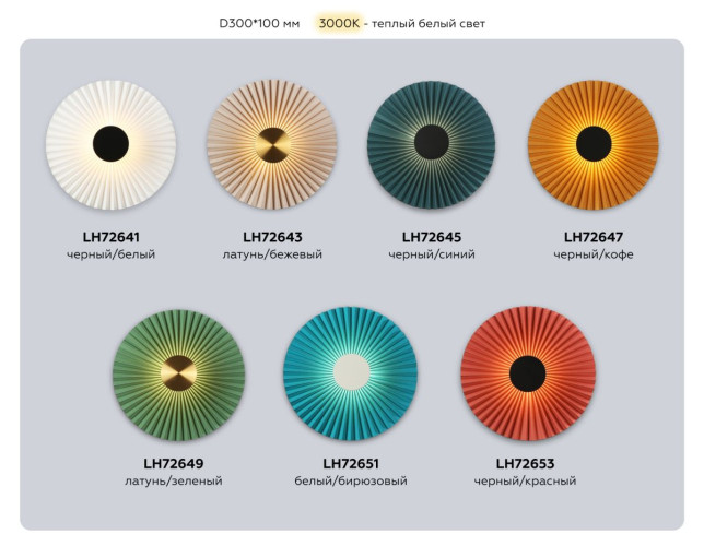 Настенный светильник Ambrella Light High Light Modern LH72653