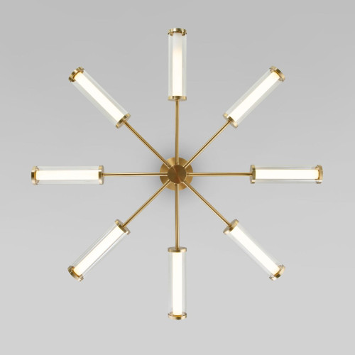 Люстра на штанге Eurosvet Stark 50386 LED латунь a067957