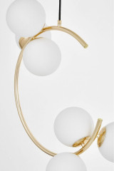 Подвесная люстра Lumina Deco Bonio LDP 7031-6 F.GD