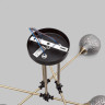 Потолочная люстра IMEX MD.5299-6-S-AB+BK