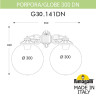 Уличный настенный светильник Fumagalli G30.141.000.AZE27DN
