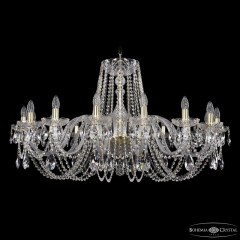 Подвесная люстра Bohemia Ivele Crystal 1402/16/400 G