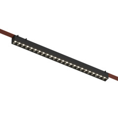 Трековый однофазный светильник Denkirs Belty grill DK5672-BK