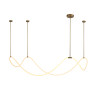 Подвесной светильник 10521P brass/white