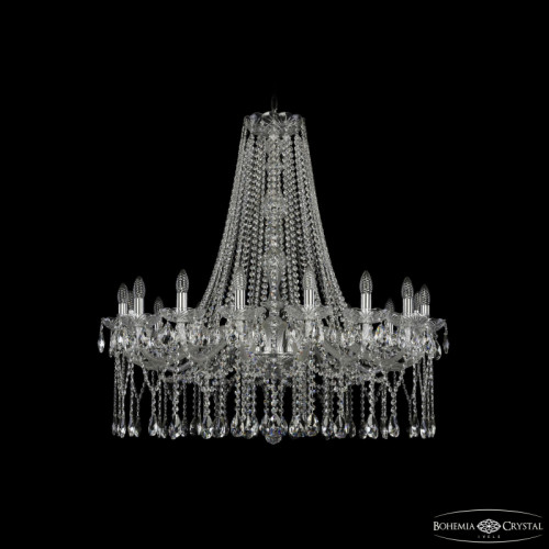 Подвесная люстра Bohemia Ivele Crystal 1413/16/360/h-100 Ni