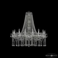 Подвесная люстра Bohemia Ivele Crystal 1413/16/360/h-100 Ni