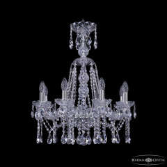 Подвесная люстра Bohemia Ivele Crystal 1413/8/200/XL-66 Ni