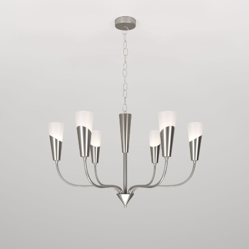 Подвесная люстра Eurosvet 60167/6 никель Smart a068284