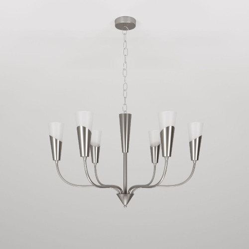 Подвесная люстра Eurosvet 60167/6 никель Smart a068284