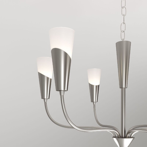 Подвесная люстра Eurosvet 60167/6 никель Smart a068284