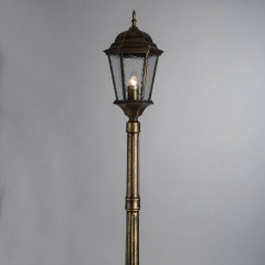 Садово-парковый светильник Arte Lamp Genova A1207PA-1BN