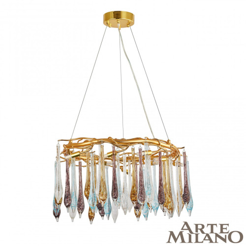 Подвесная люстра Arte Milano 500.D800.H350.G9.10 G