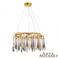 Подвесная люстра Arte Milano 500.D800.H350.G9.10 G