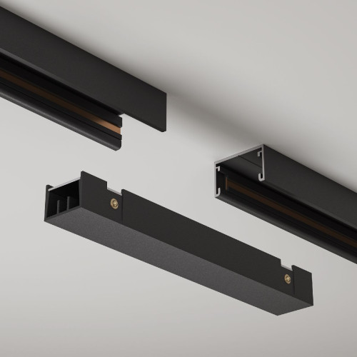Коннектор питания прямой Maytoni Basity TRA172IPC-1B