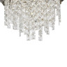 Подвесная люстра Lumina Deco Kruvia LDP 7045-400 BK+CHR