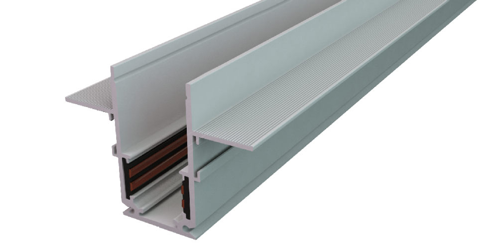 Шинопровод магнитный встраиваемый iLedex Vision 4822-65/48-3000-WH