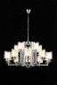 Подвесная люстра iLamp King RM6201-10+5 CR+CL