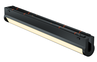 Трековый магнитный светильник iLedex Vision 4825-040-L305-12W-110DG-3000K-BK