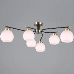 Потолочная люстра Illumico IL0638-6CSQ-24 AB BK LIBRA