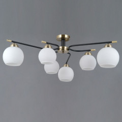 Потолочная люстра Illumico IL0638-6CSQ-24 AB BK LIBRA