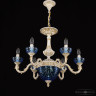 Подвесная люстра Bohemia Ivele Crystal AL79101P/6/175 WMG P Aquamarine/M-1F
