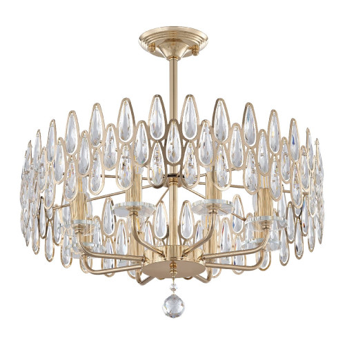 Люстра на штанге Arte Milano Sorrento 372009/8/250/580 GD