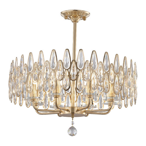 Люстра на штанге Arte Milano Sorrento 372009/8/250/580 GD