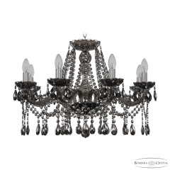 Подвесная люстра Bohemia Ivele Crystal 1413/8/240 Ni M731