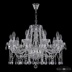 Подвесная люстра Bohemia Ivele Crystal 5413/10/240 Ni Clear/M-1F