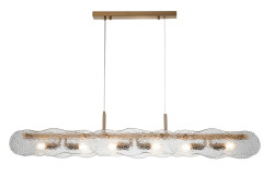 Подвесная люстра Indigo Eleganza 12019/6P Brass V000016