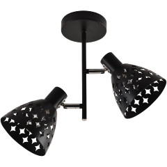 Спот Reluce 01554-3.3-02B BK+CR