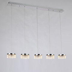 Подвесной светильник Delight Collection MD21020075 MD21020075-5B chrome