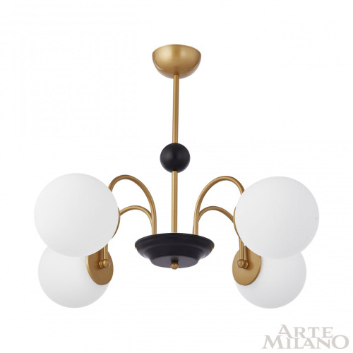 Люстра на штанге Arte Milano Napoli 312066/D700/4 BS/BK