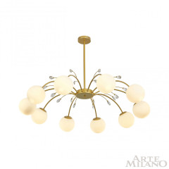 Люстра на штанге Arte Milano Neapolis 273802/10 GD